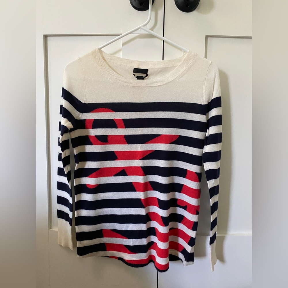 J. Crew Women’s Anchor Sweater in Size XS